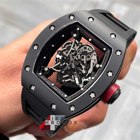 richard mille carbon fiber black edition|richard mille rm 055.